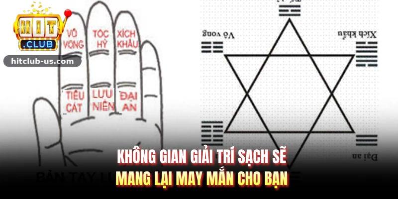 Không gian giải trí sạch sẽ mang lại may mắn cho bạn
